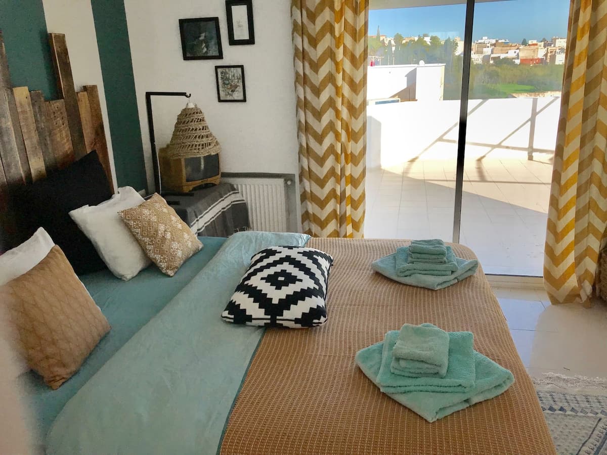 Penthouse cosy avec piscine privée à la Marsa — Marsa Cite Rabii · Photo 11