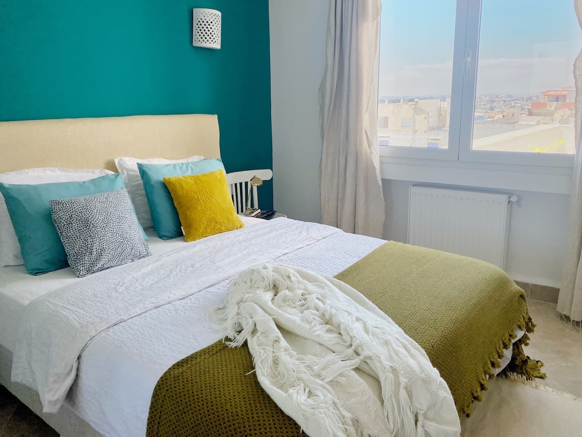 !! Bain de lumière avec piscine privée vue mer !! — Marsa Sidi Abdelaziz · Photo 10