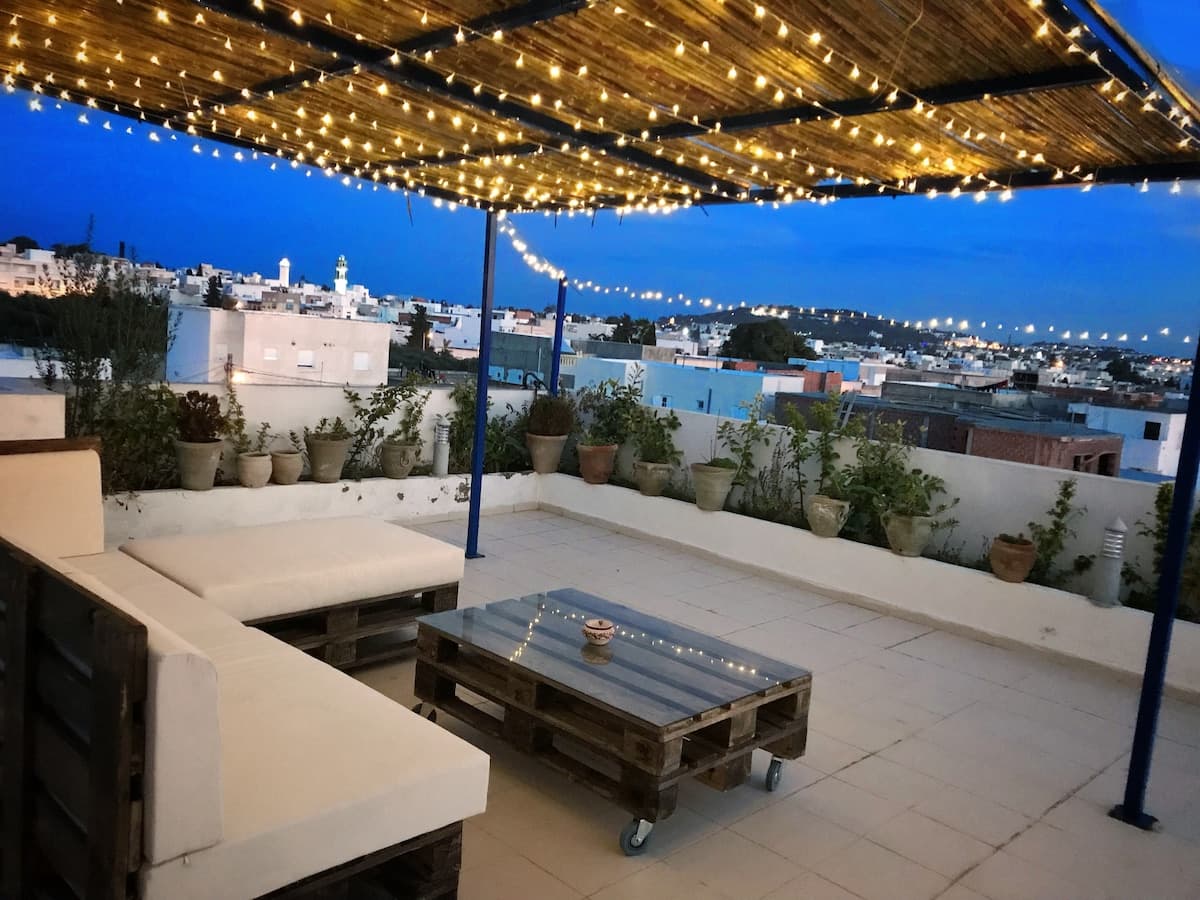 Penthouse cosy avec piscine privée à la Marsa — Marsa Cite Rabii · Photo 16