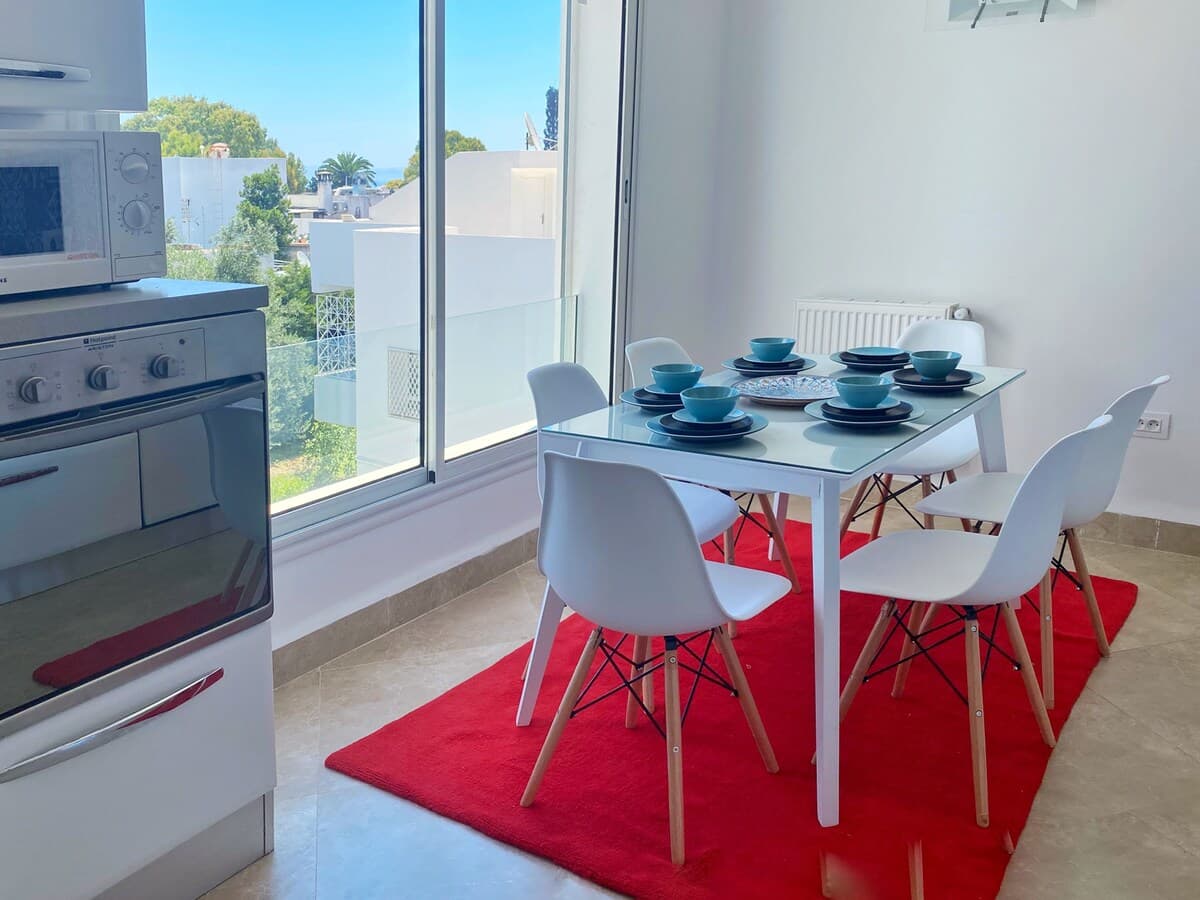 !! Bain de lumière avec piscine privée vue mer !! — Marsa Sidi Abdelaziz · Photo 8
