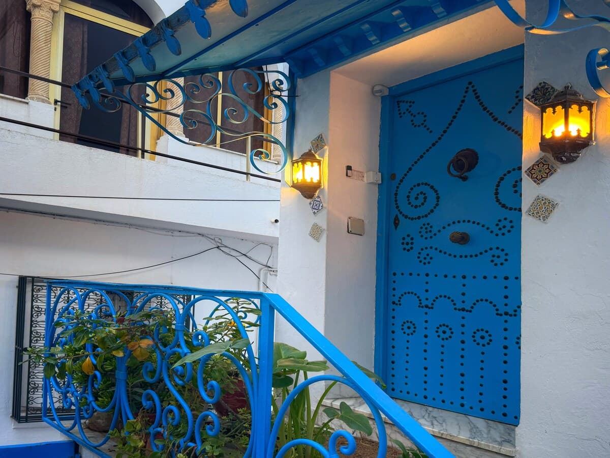 Bleu panoramique/ piscine privée à Sidi Bousaid — Sidi Bou Said · Photo 27