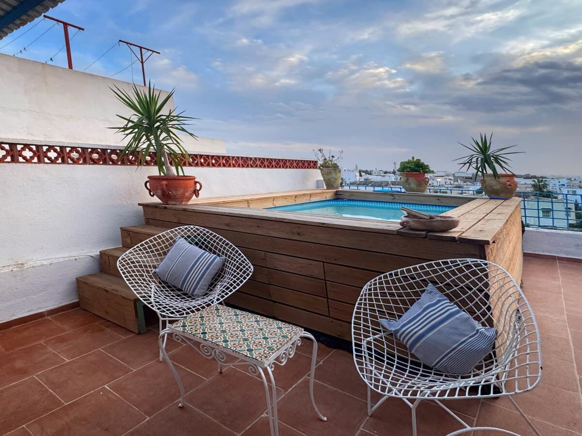 Bleu panoramique/ piscine privée à Sidi Bousaid — Sidi Bou Said · Photo 30