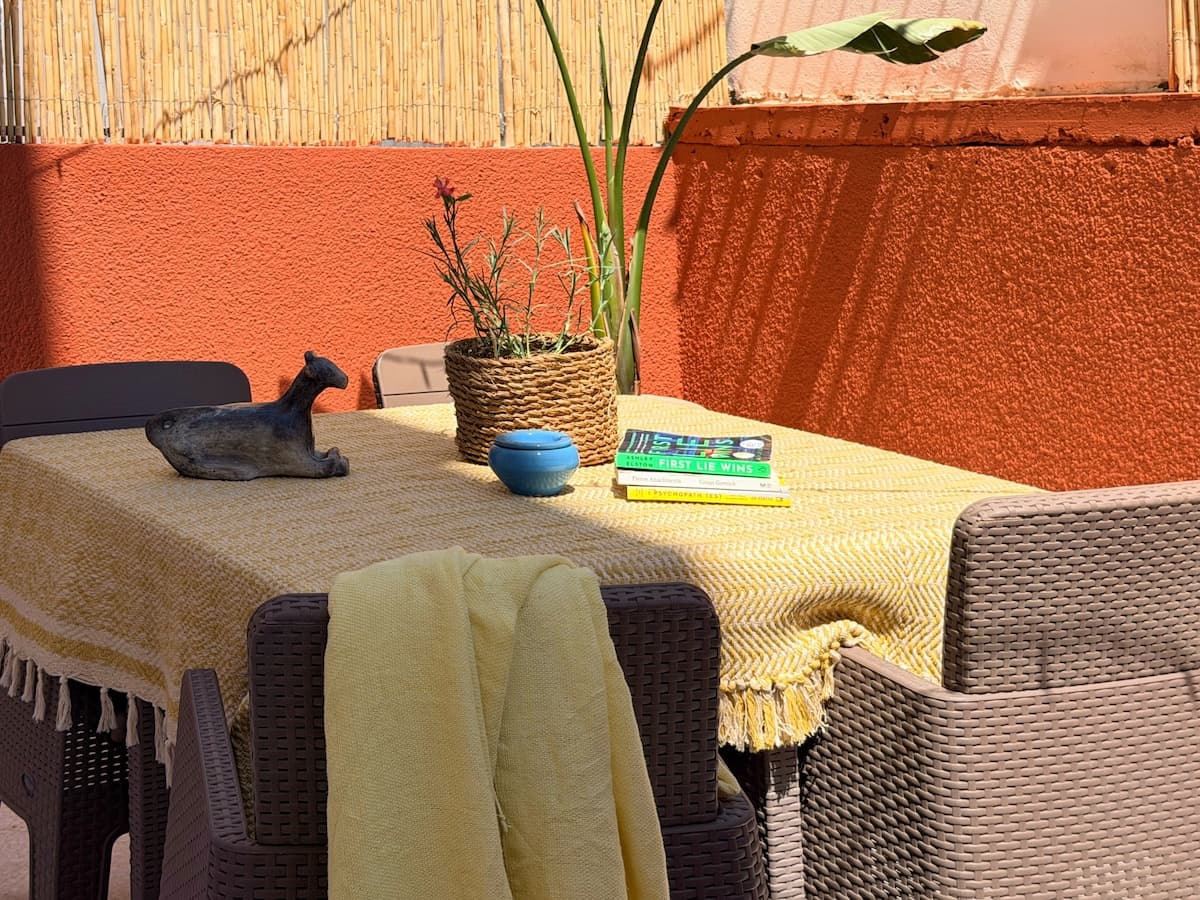 Terrasse ensoleillée au centre de Marsa Plage — Marsa Plage · Photo 28