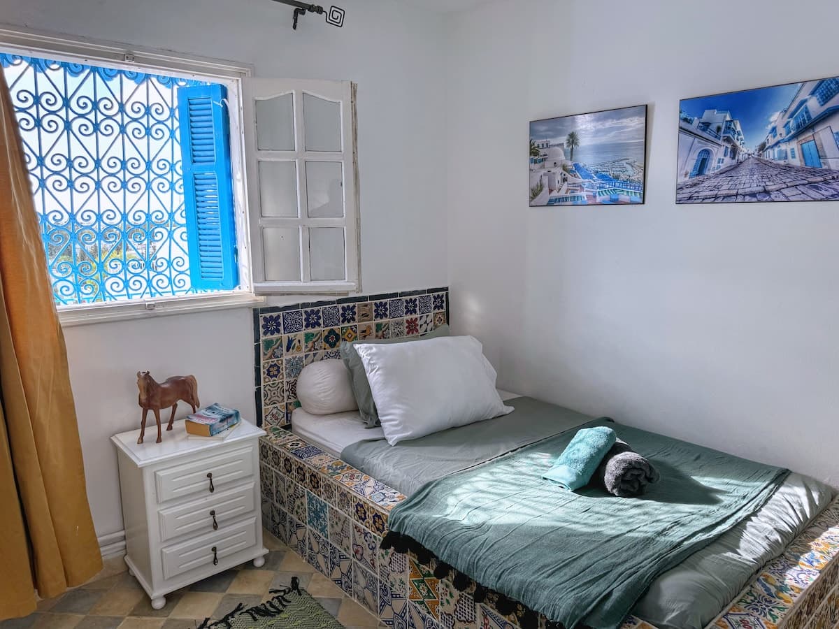 Bleu panoramique/ piscine privée à Sidi Bousaid — Sidi Bou Said · Photo 16
