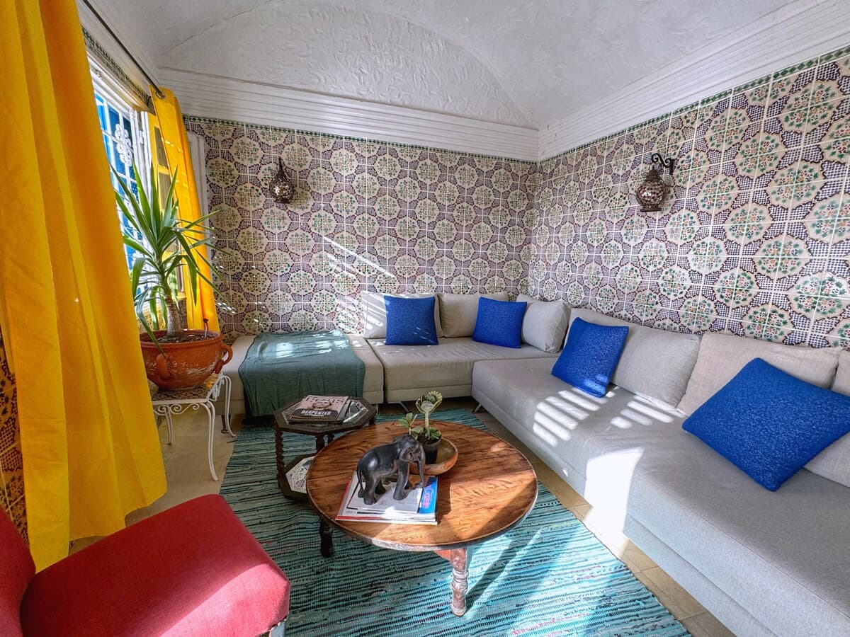 Bleu panoramique/ piscine privée à Sidi Bousaid — Sidi Bou Said · Photo 7