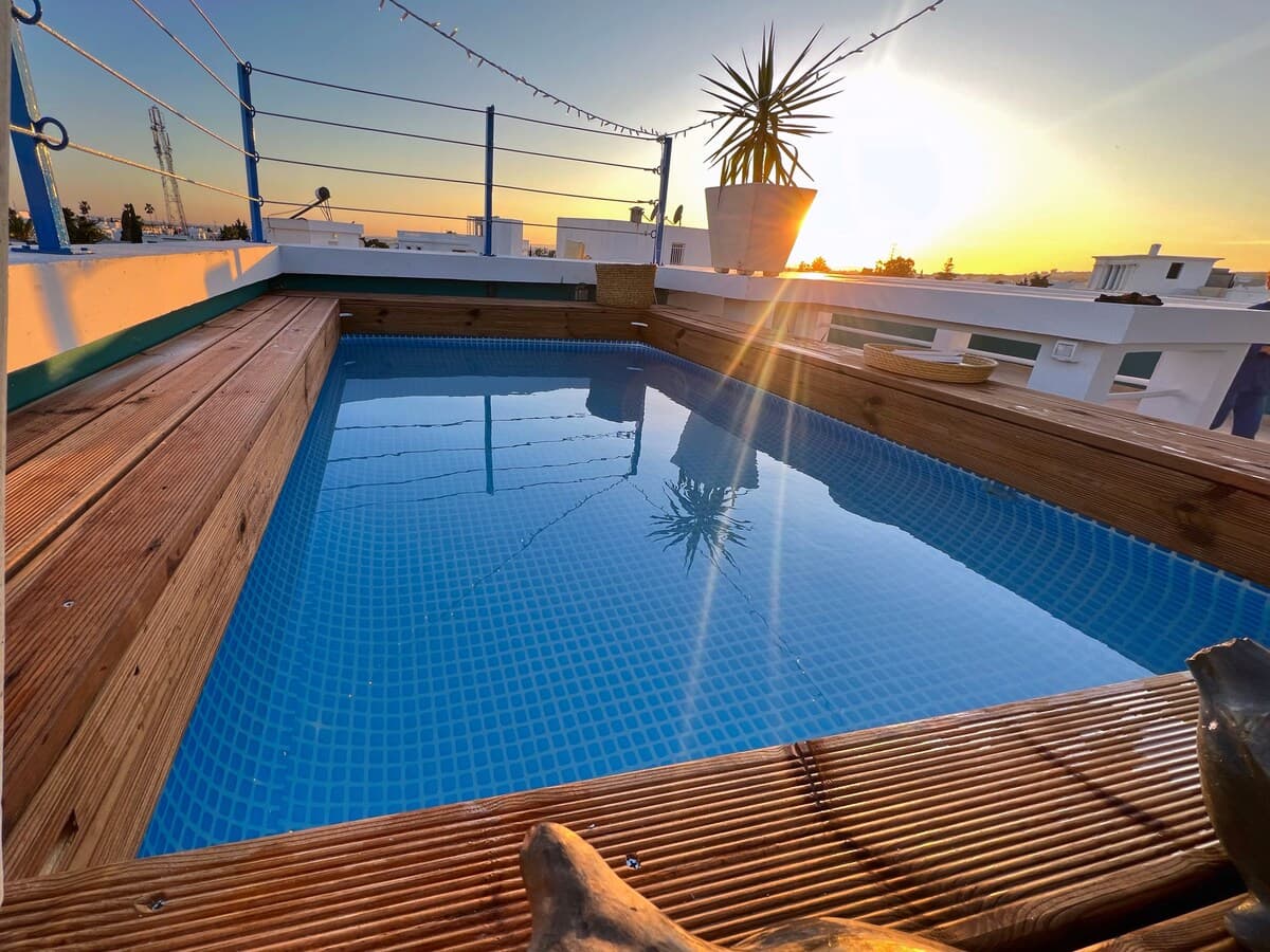 Vue panoramique avec piscine à la Marsa - image 1