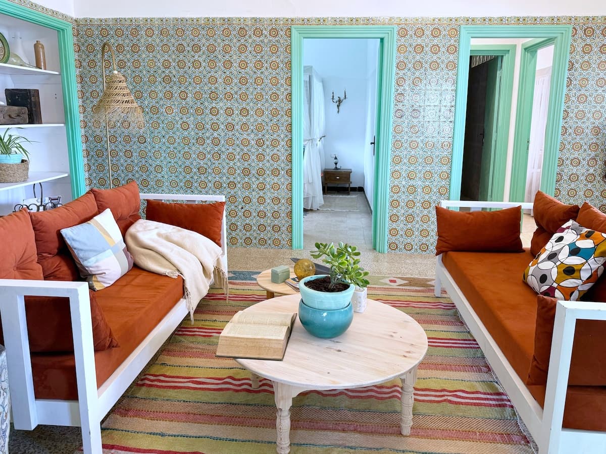 Maison de charme pieds dans l'eau avec piscine — Marsa Plage · Photo 6